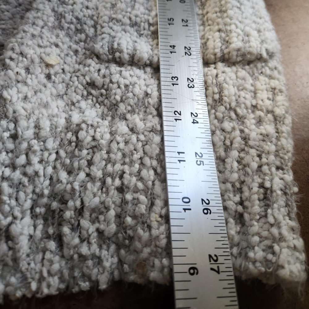 For Thee Knit Open Front Cardigan Sweater Pockets XS Cozy Comfy Over Sized Long - Picture 15 of 16